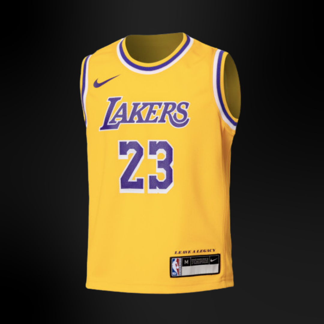 Camiseta Lakers, vista de frente